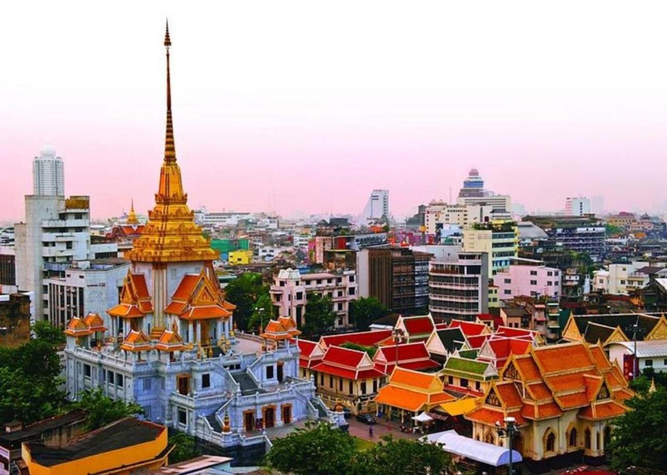 Go Inn Mrt Hua Lamphong Yaowarat 曼谷 外观 照片