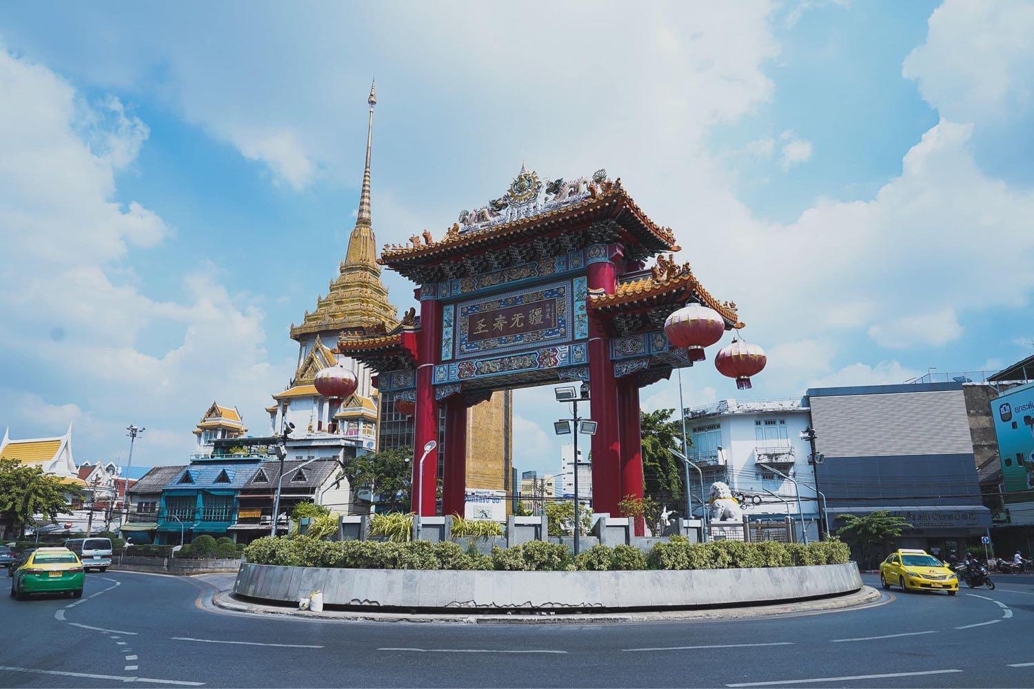 Go Inn Mrt Hua Lamphong Yaowarat 曼谷 外观 照片