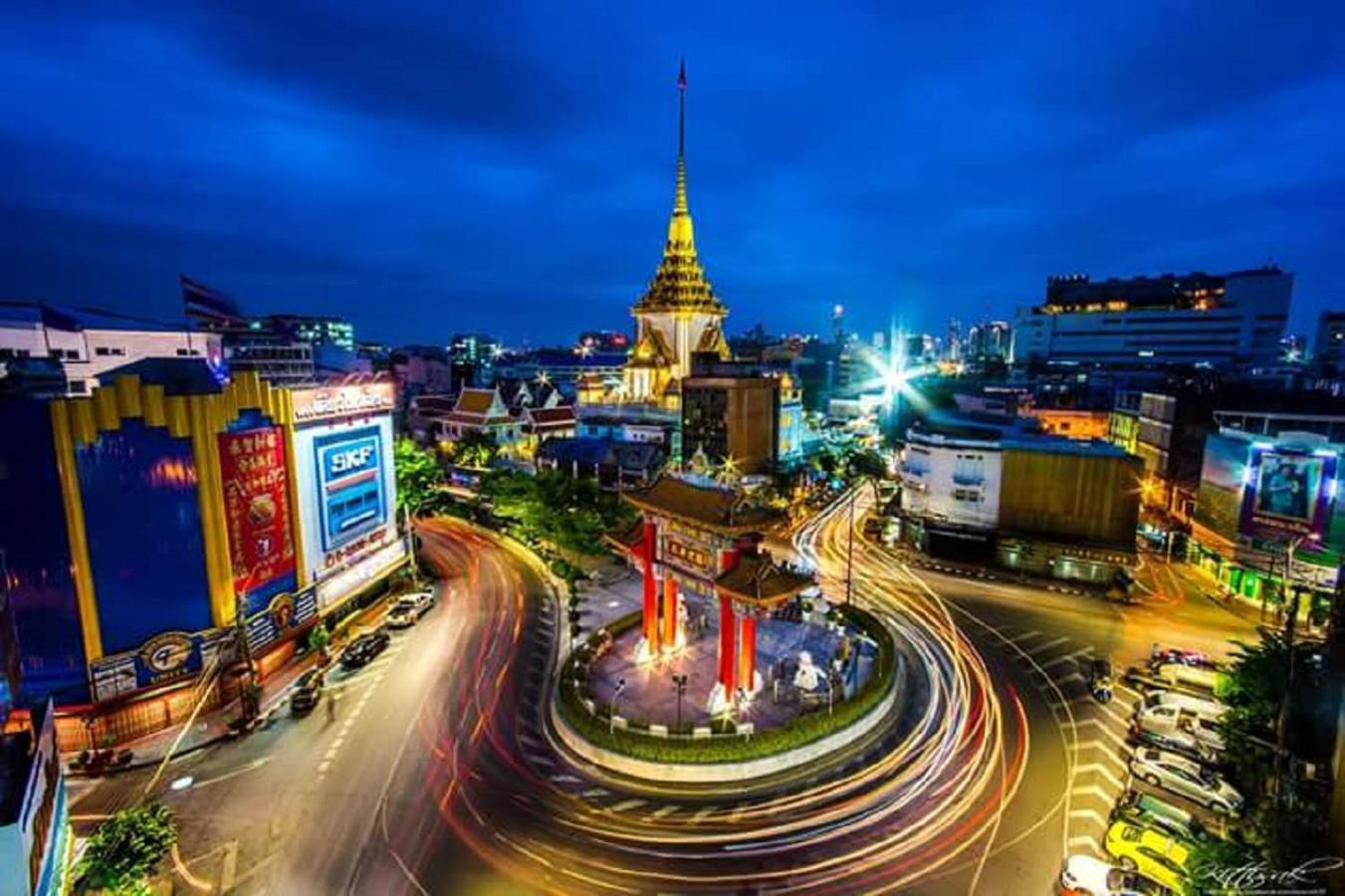 Go Inn Mrt Hua Lamphong Yaowarat 曼谷 外观 照片